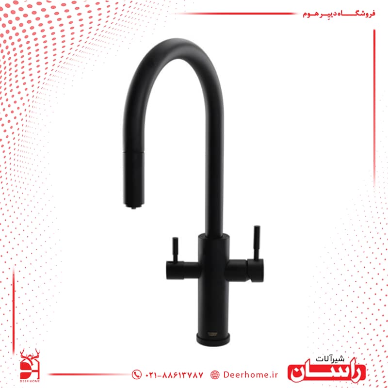 شیر ظرفشویی شاوری تصفیه دار راسان مدل هلگا — تصویر ۱۰