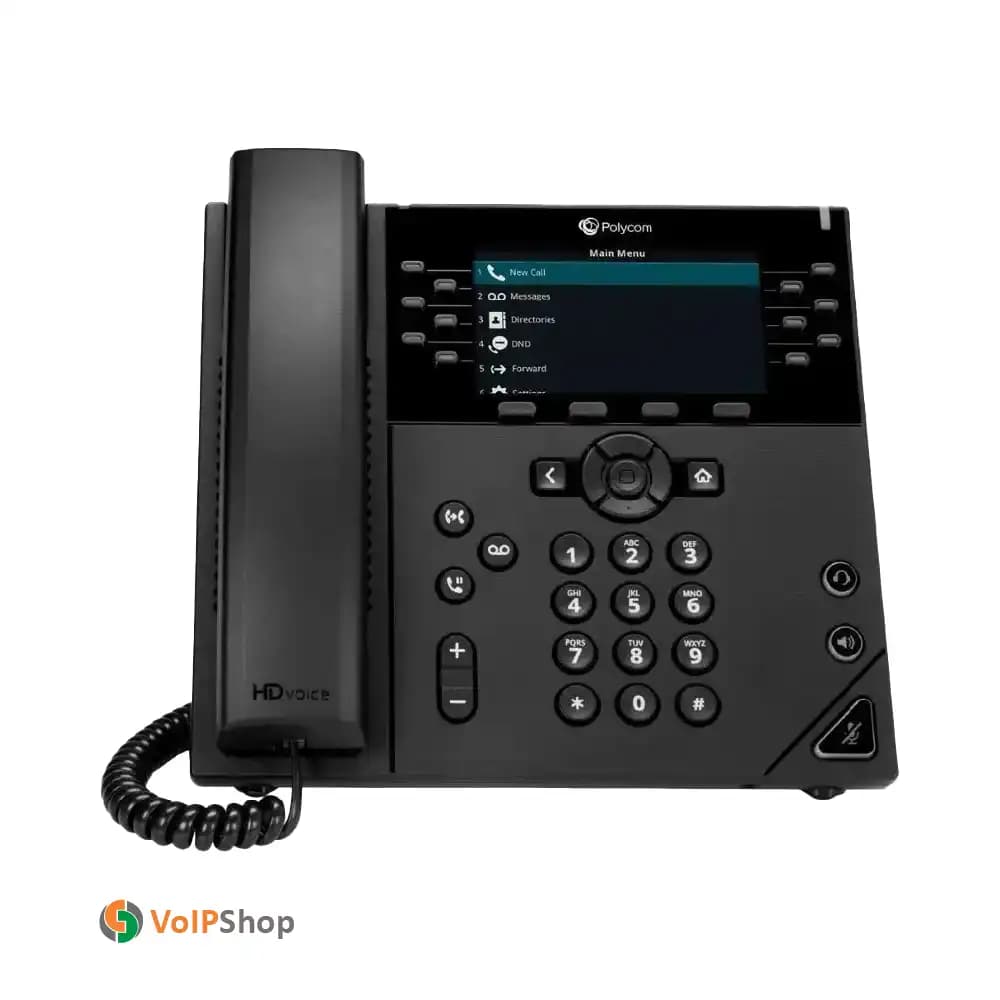 پلیکام Polycom VVX450 (در حد نو) — تصویر ۳