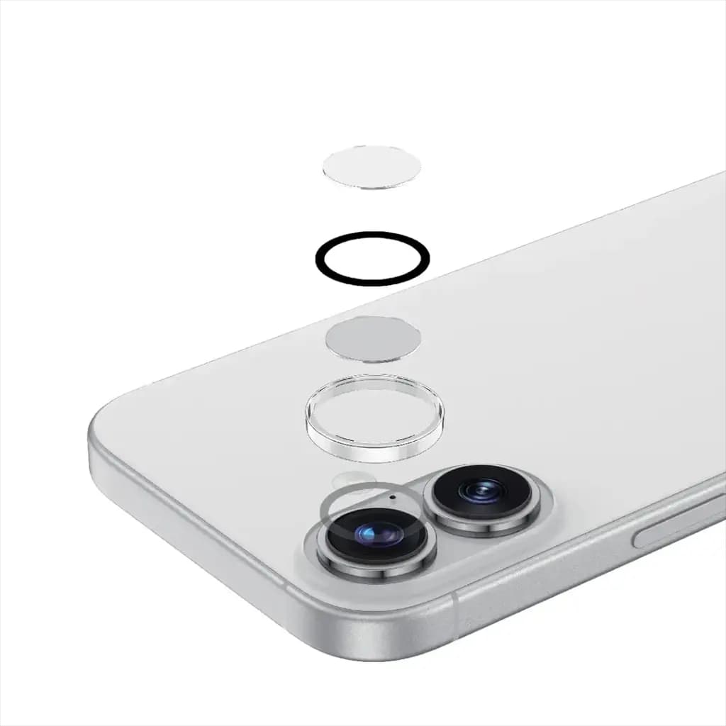 گلس لنز دوربین گرین لاین برای اپل Iphone 17 مدل HD plus — تصویر ۲