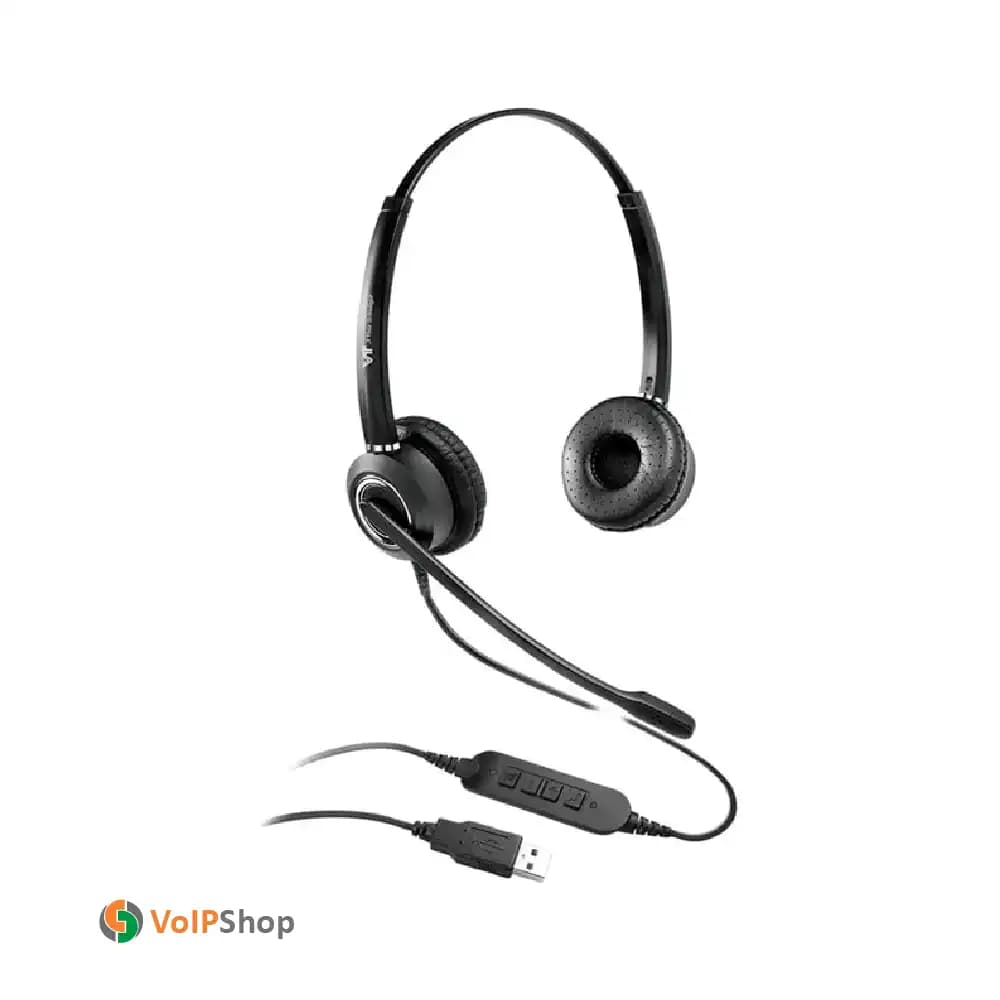 VT Headset VT 6200 ENCx2 DUO USB هدست