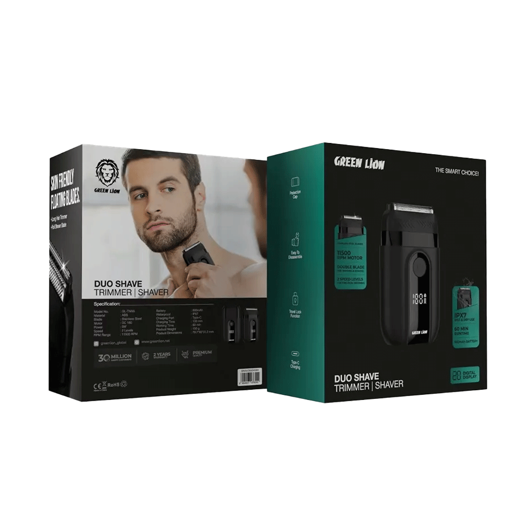 ماشین اصلاح دوکاره گرین لاین مدل Duo Shave — تصویر ۴