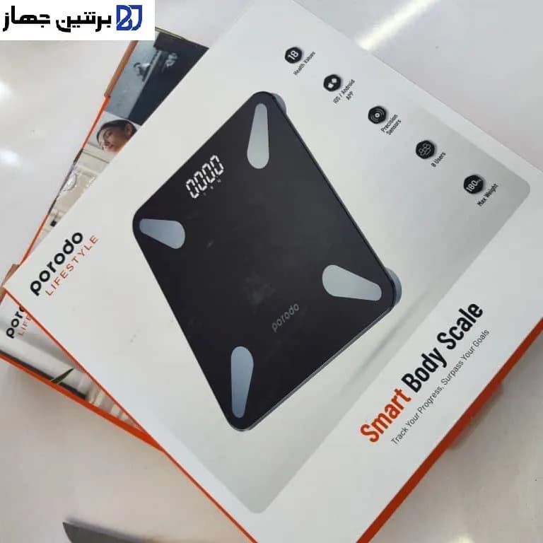 ترازو هوشمند بلوتوثی Porodo مدل PD-LSBSC — تصویر ۵