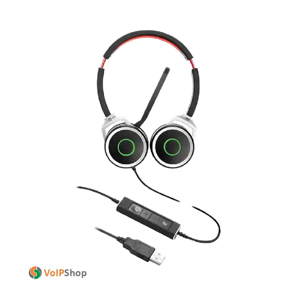 VT Headset VTX220 UNC DUO USB وی تی — تصویر ۴