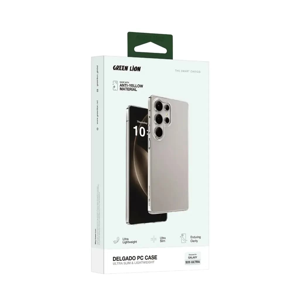 قاب کریستال گرین لاین مدل DELGADO مناسب Samsung S25 Ultra — تصویر ۴