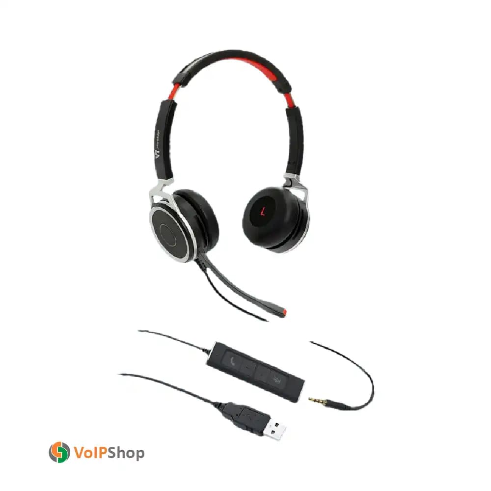 VT Headset VTX208 UNC DUO USB وی تی — تصویر ۲