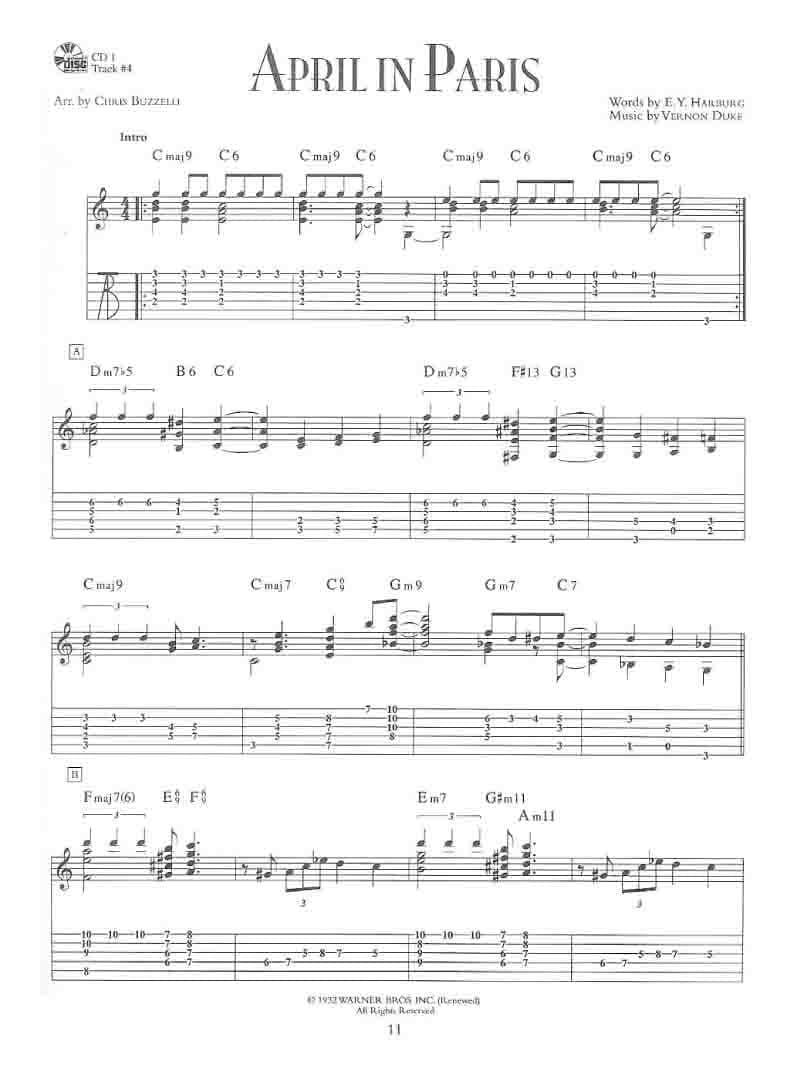 دانلود کتاب سولوهای جاز Jazz Guitar Standards – Chord Melody — تصویر ۴