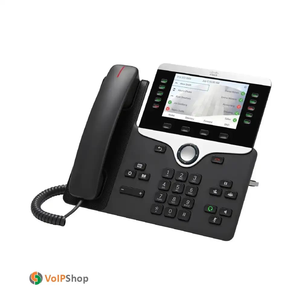 Cisco 8841 IP Phone سیسکو (درحد نو) — تصویر ۲