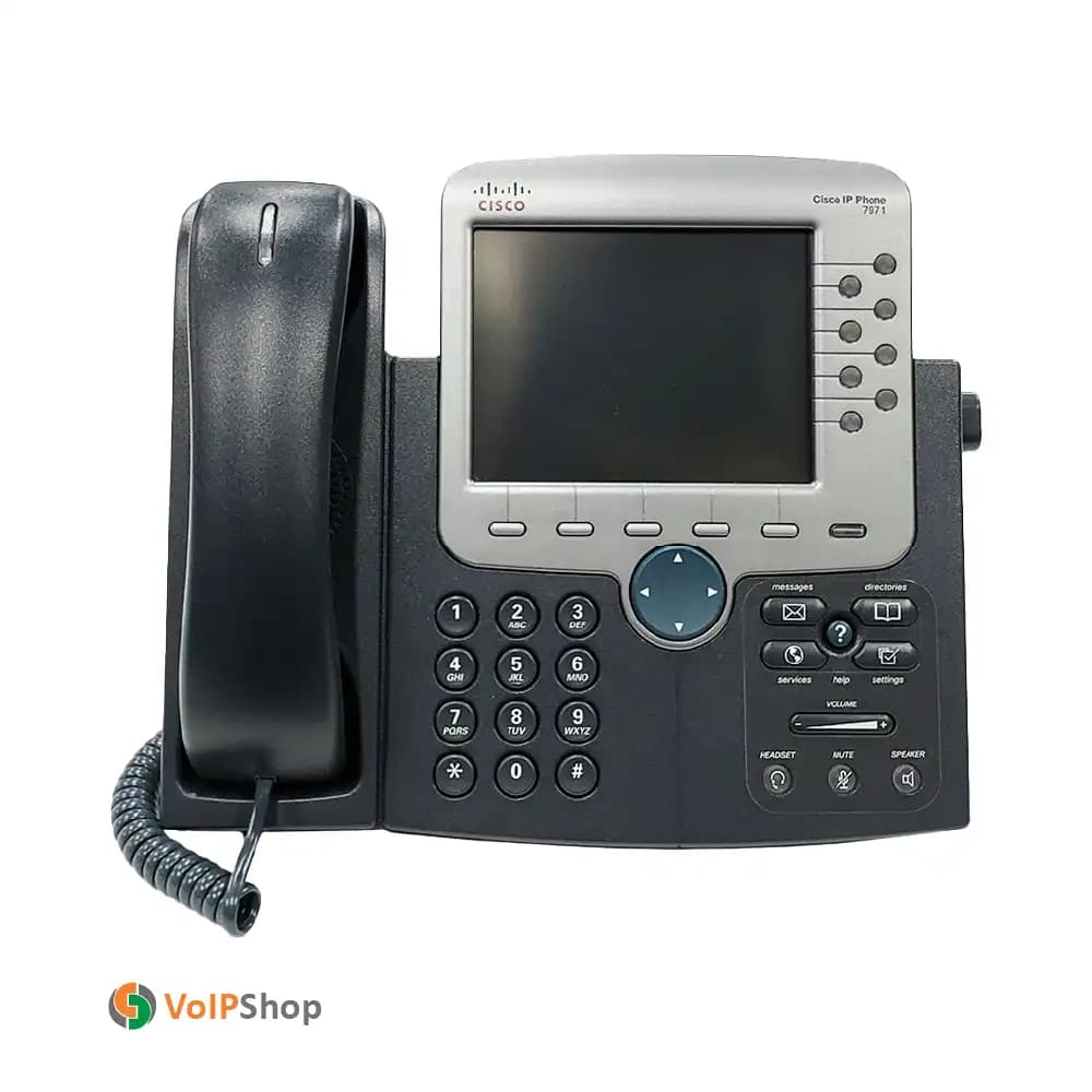 Cisco 7971G IP PHONE سیسکو (درحد نو) — تصویر ۴