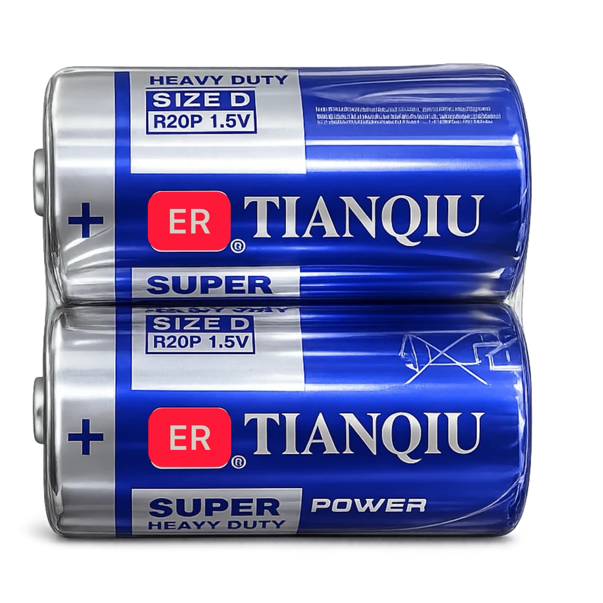 باتری بزرگ تیانکیو مدل ER-SUPER HEAVY DUTY بسته ۲ عددی
