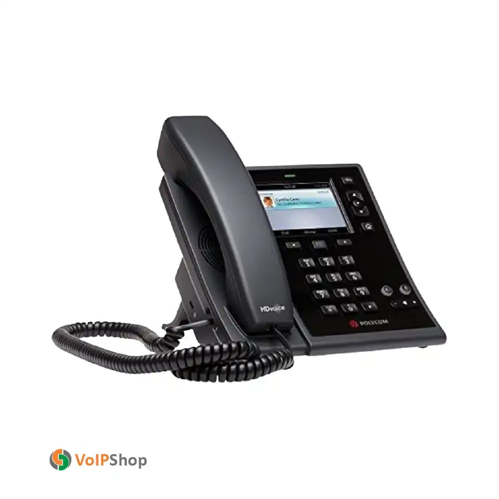 Polycom CX500 IP Phone پلیکام (درحد نو) — تصویر ۶