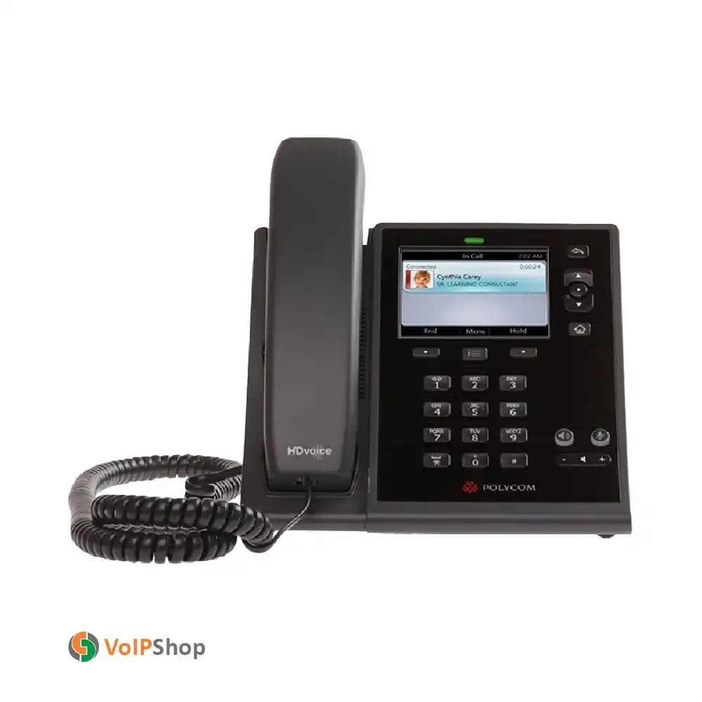 Polycom CX500 IP Phone پلیکام (درحد نو) — تصویر ۵