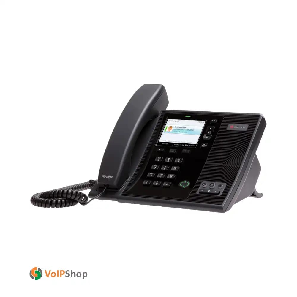 Polycom CX600 IP Phone پلیکام — تصویر ۲
