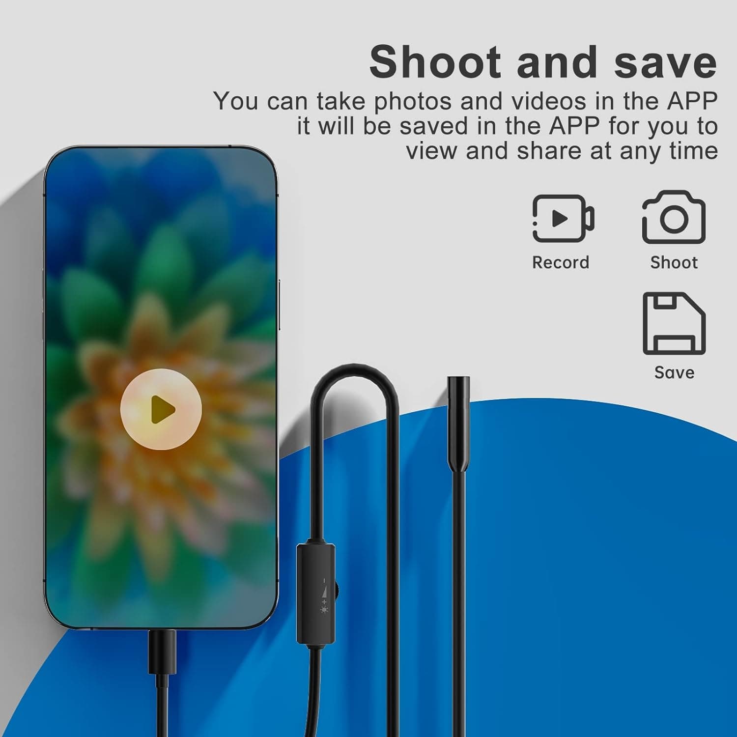 دوربین آندوسکوپی ۱۰ متری مخصوص(ios) — تصویر ۱۲