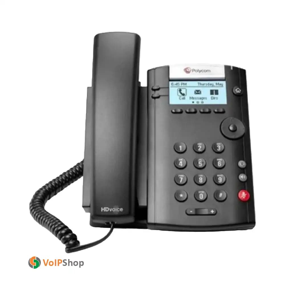 Polycom VVX 201 IP Phone پلیکام (درحد نو) — تصویر ۴