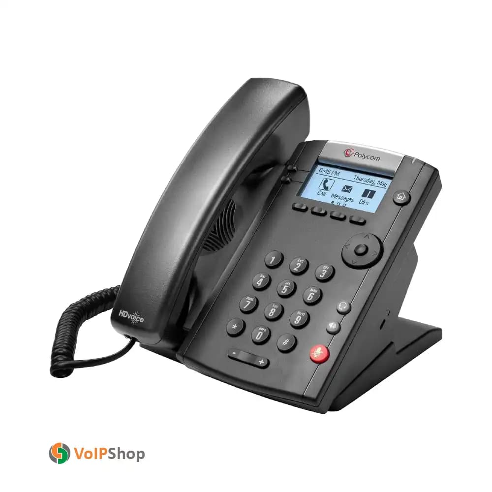 Polycom VVX 201 IP Phone پلیکام (درحد نو) — تصویر ۲