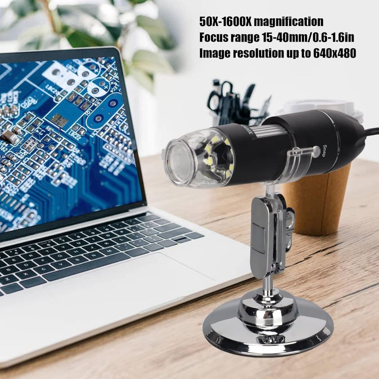 دوربین میکروسکوپ X1600 — تصویر ۸