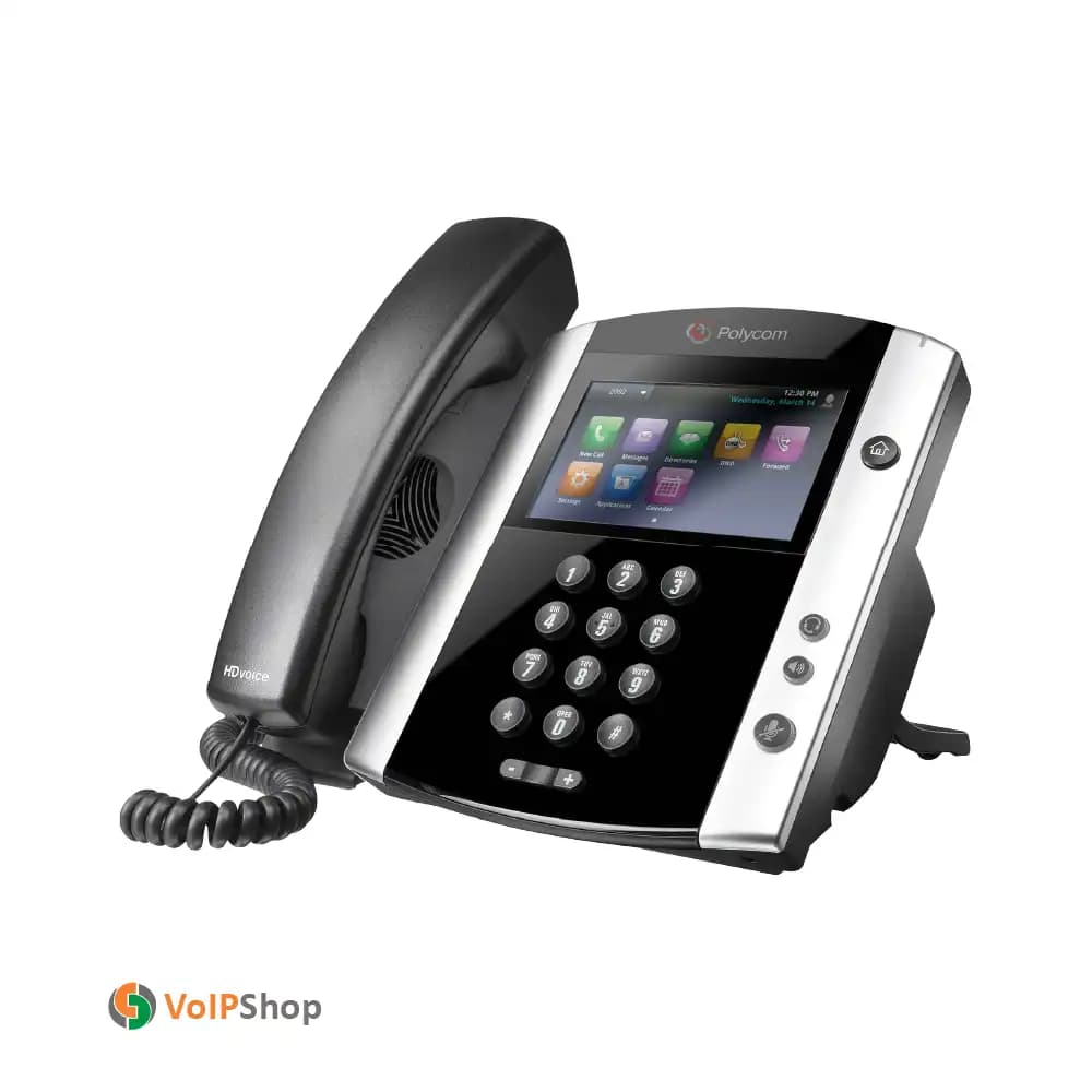 Polycom VVX 501 IP Phone پلیکام (درحد نو) — تصویر ۴