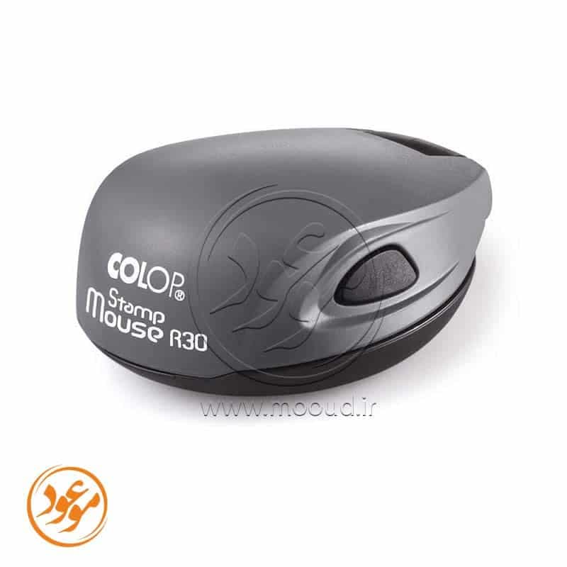 مهر جیبی ژلاتینی دایره Colop Stamp Mouse R30 — تصویر ۹