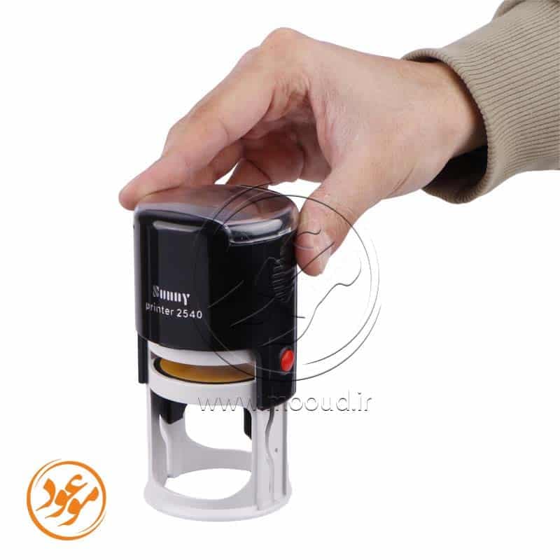 مهر ژلاتینی دایره Sunny 2540 — تصویر ۳