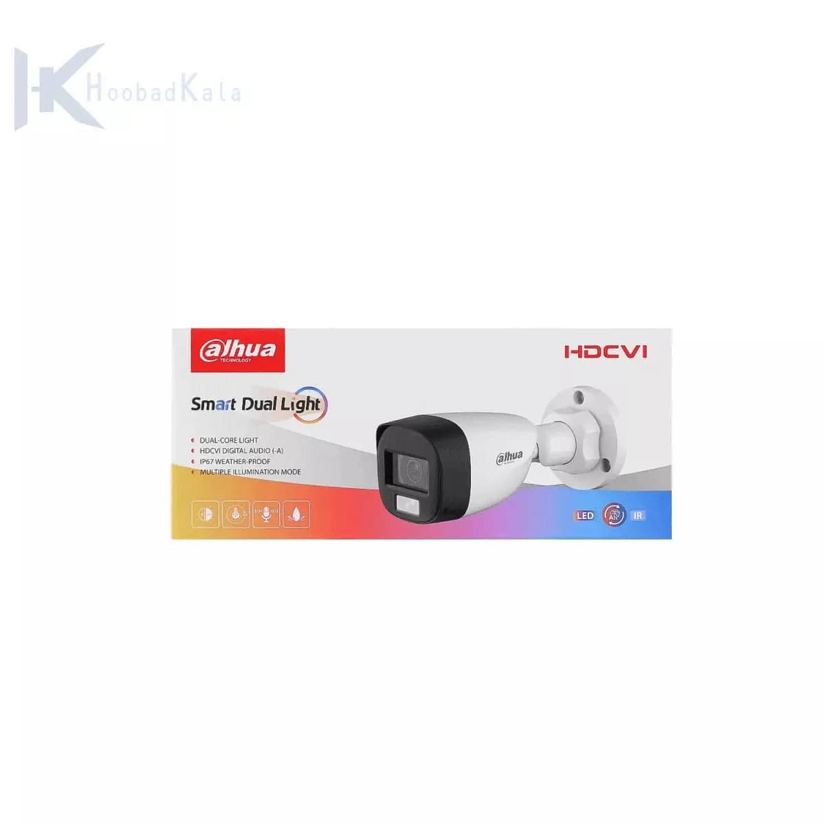 دوربین مداربسته بولت داهوا مدل DH-HAC-HFW1200CLP-IL-A — تصویر ۶
