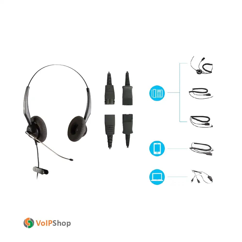 VT3000 ST DUO Headset وی تی — تصویر ۲