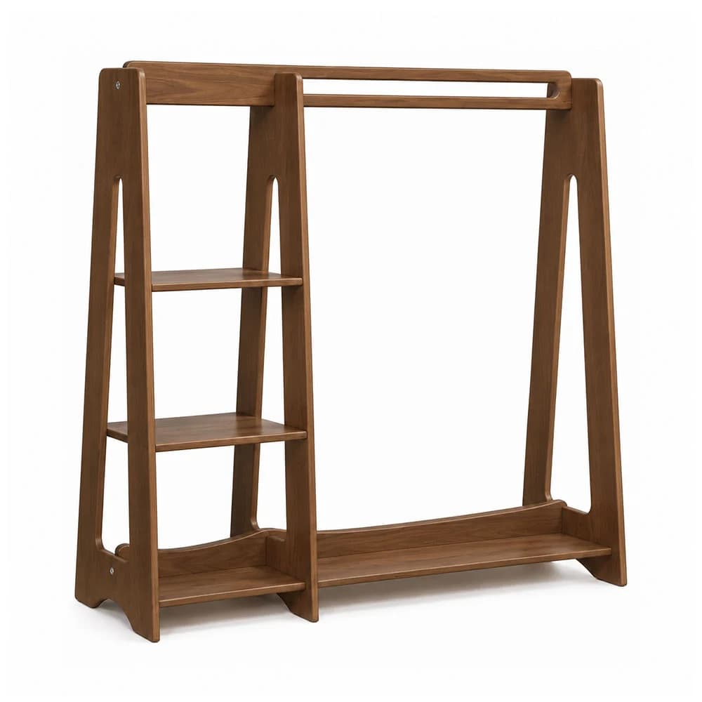 رگال لباس چوبی سلیکا وود Solika Wood مدل لیا — تصویر ۴