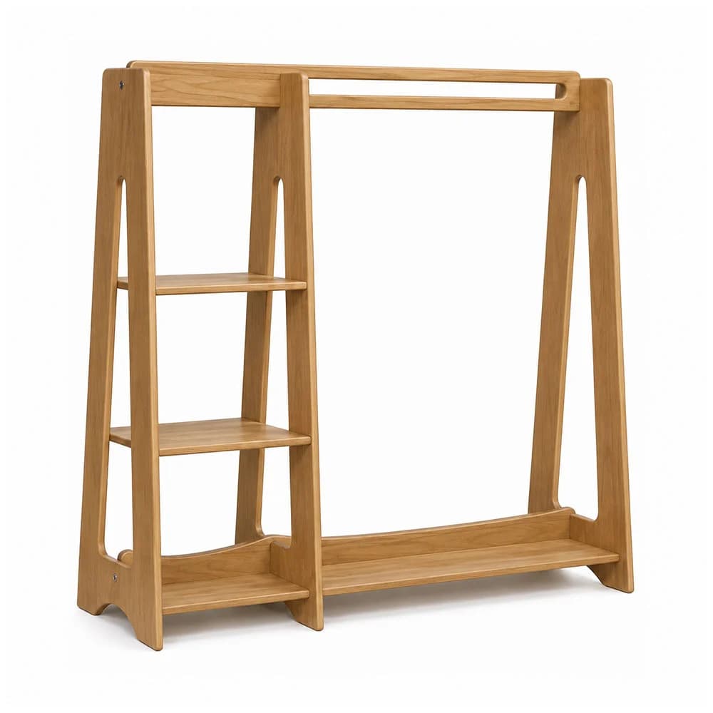 رگال لباس چوبی سلیکا وود Solika Wood مدل لیا — تصویر ۳
