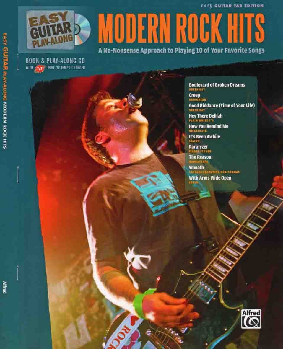دانلود کتاب قطعات راک گیتار | Modern Rock Hits_Easy Guitar Play-Along — تصویر ۶