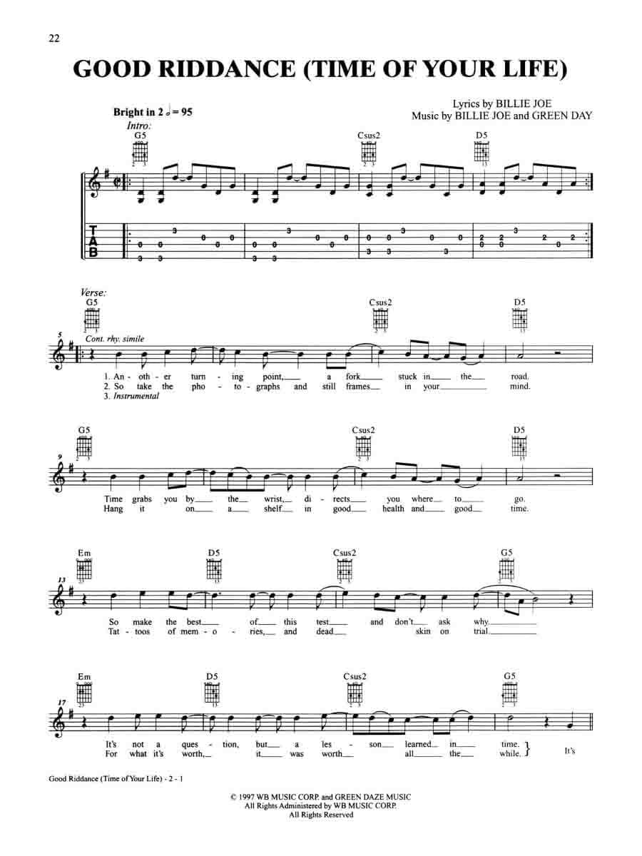 دانلود کتاب قطعات راک گیتار | Modern Rock Hits_Easy Guitar Play-Along — تصویر ۴