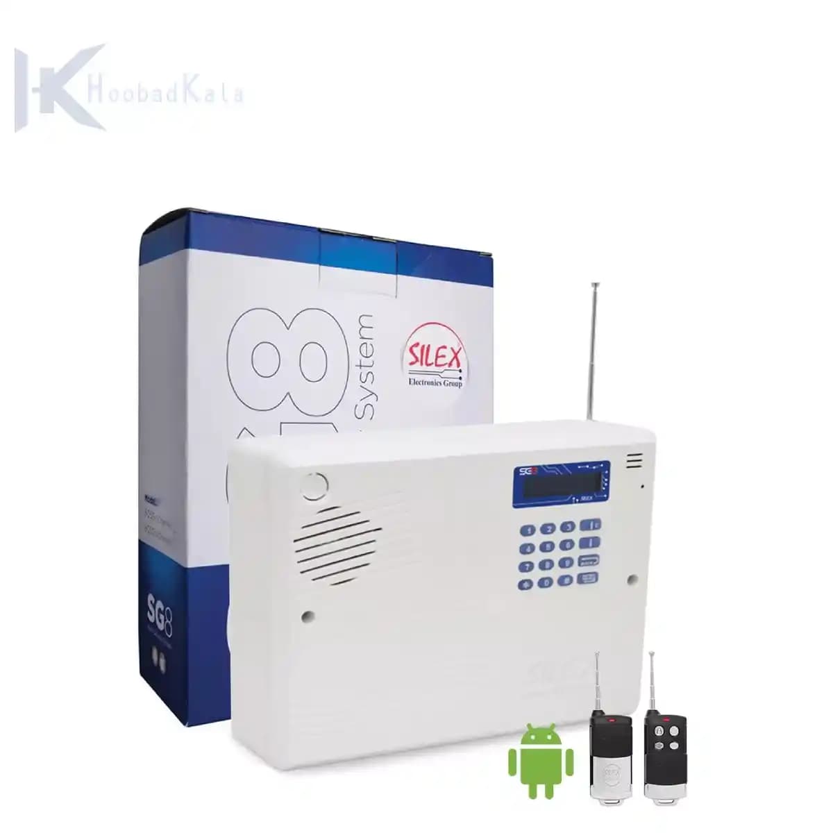 دزدگیر سایلکس مدل Silex SG8_S — تصویر ۳