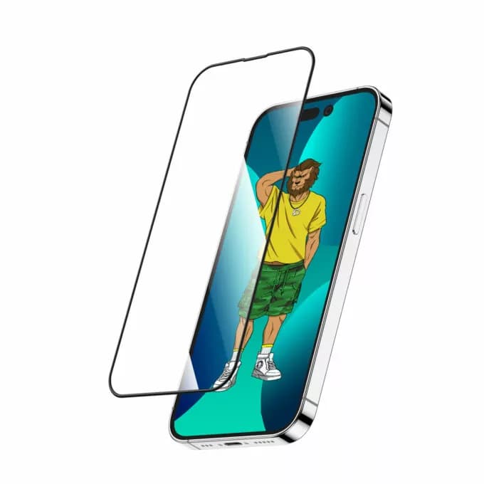 گلس گرین لاین مدل Silicon plus شفاف برای اپل Iphone 16 pro — تصویر ۷
