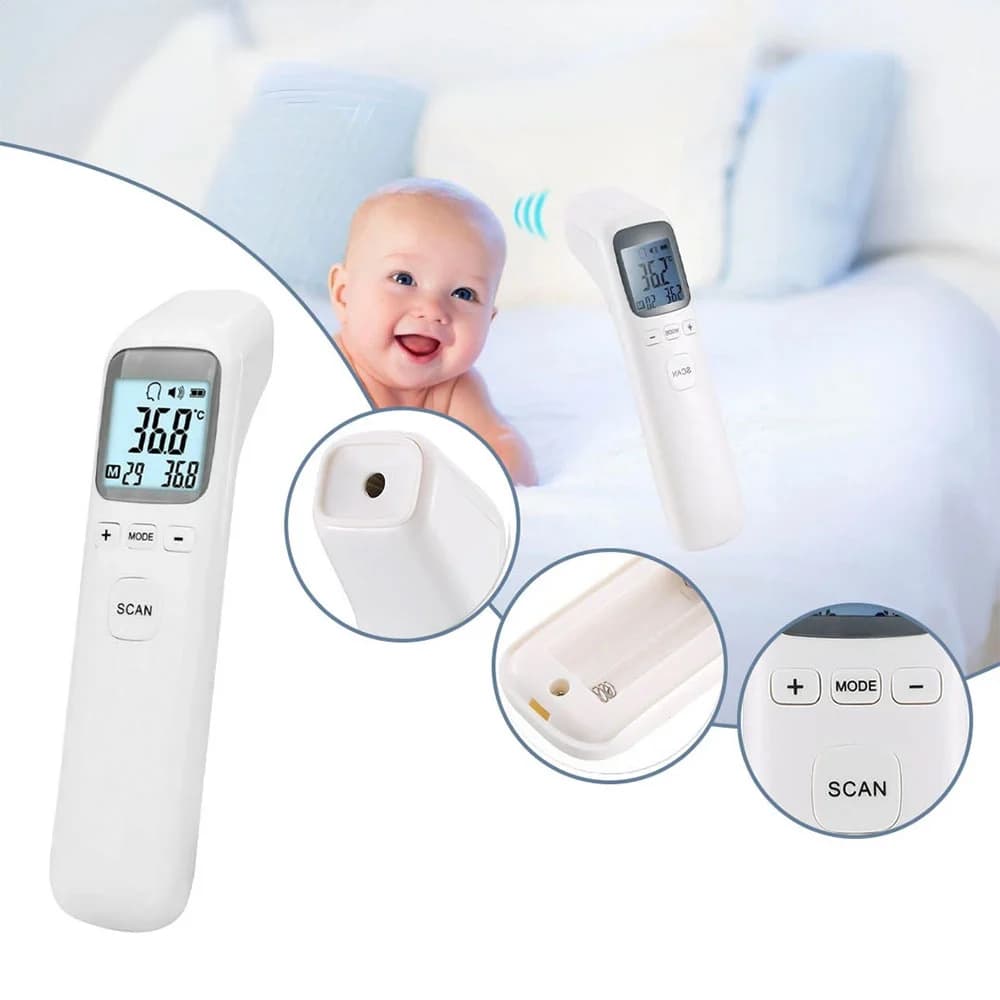 تب سنج و دماسنج دیجیتال لیزری مدل CK-T1502 — تصویر ۱۲