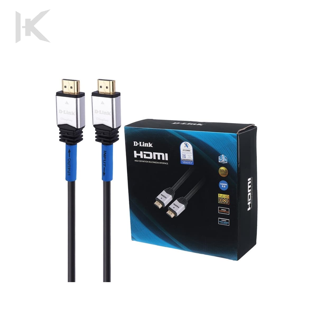 کابل اچ دی ام ای HDMI 30M D-LINK — تصویر ۳