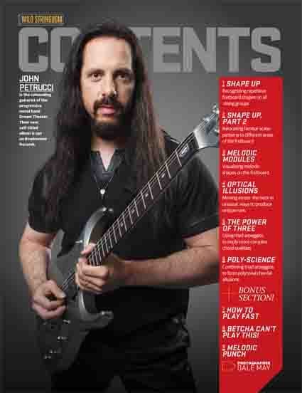 دانلود کتاب آموزش تکنیک‌های گیتار الکتریک | Guitar World – John Petrucci’s Wild Stringdom — تصویر ۱۰