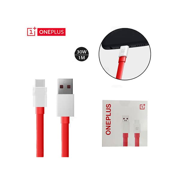 کابل Type C وان پلاس OnePlus C201A SUPERVOOC توان 30 وات