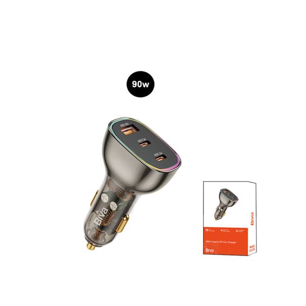 شارژر فندکی بیوا Biva CC-012 توان 90 وات