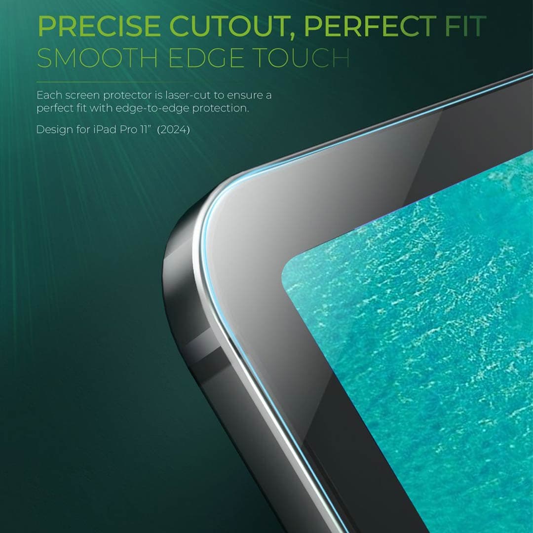 گلس آیپد گرین لاین شفاف Green Lion iPad Screen Guard iPad pro 11 — تصویر ۵