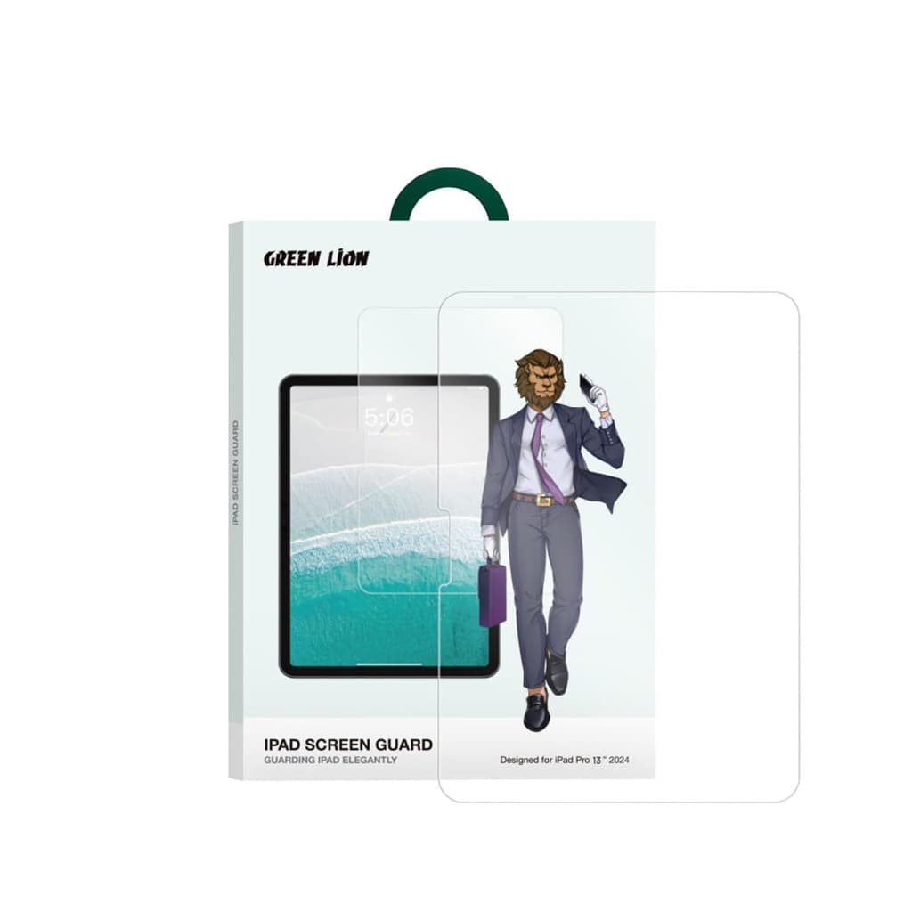 گلس آیپد گرین لاین شفاف Green Lion iPad Screen Guard iPad pro 11 — تصویر ۴