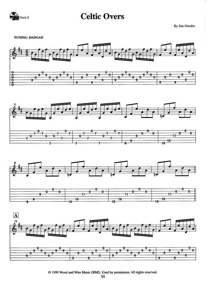 دانلود کتاب قطعات فینگر استایل گیتار | Master Anthology of Fingerstyle Guitar Solos_Volume 2 — تصویر ۴