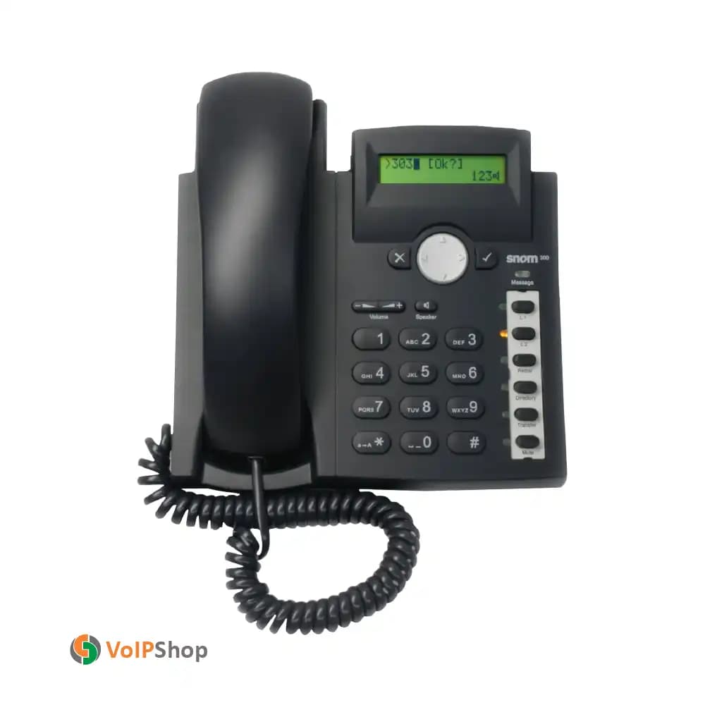 Snom 300 IP Phone اسنوم — تصویر ۳