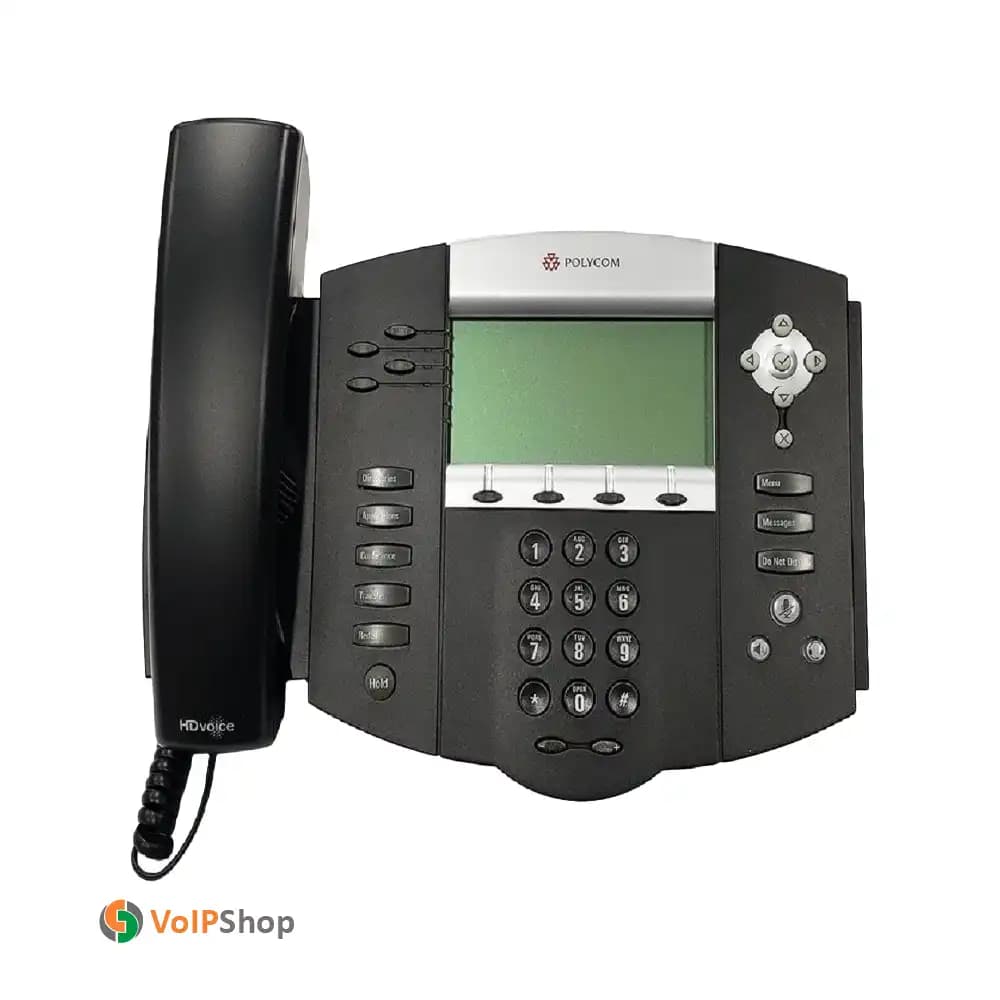 Polycom SoundPoint IP 550 پلیکام — تصویر ۵