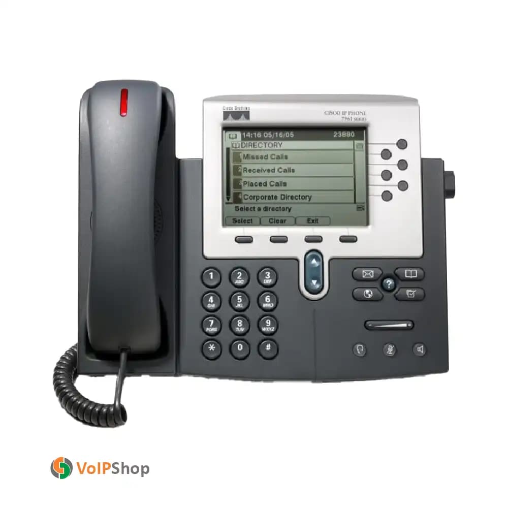 Cisco 7962G IP PHONE سیسکو (درحد نو) — تصویر ۴