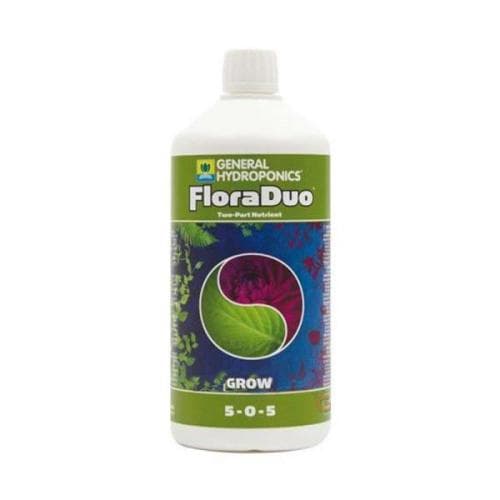 General Hydroponics FloraDuo Grow Hardwater (کود جنرال هیدروپونیک فلورادو گرو) — تصویر ۲