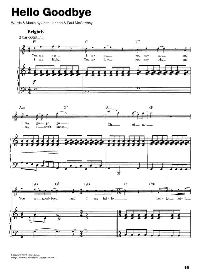دانلود کتاب قطعات پیانو بیتلز | Play Piano with… The Beatles — تصویر ۴