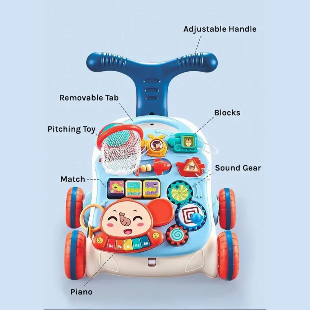 واکر آموزشی موزیکال 2 کاره Musical Stroller مدل 2in1 — تصویر ۹