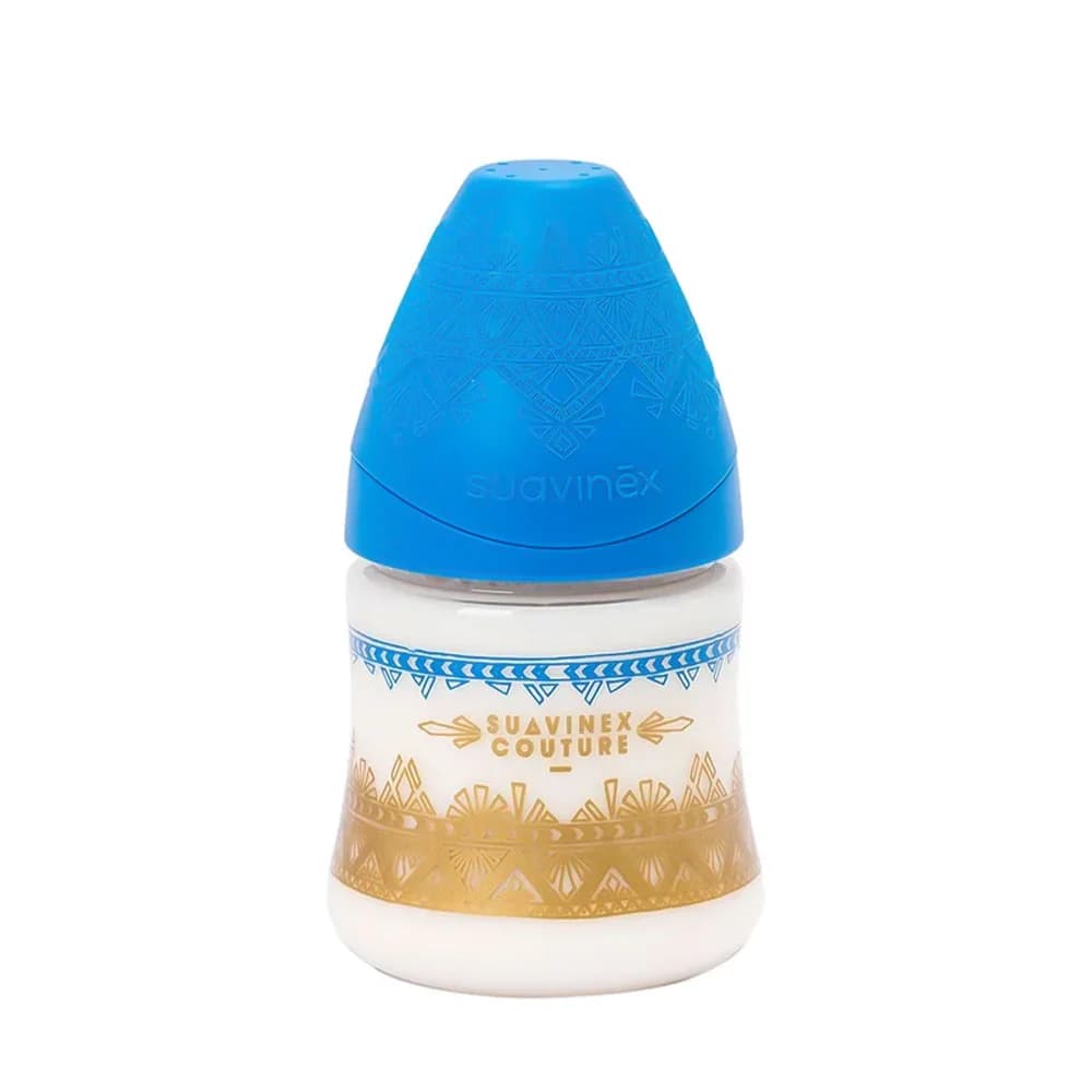 شیشه شیر سری گرد 150 میل سواوینکس Suavinex طرح وینتیج — تصویر ۴
