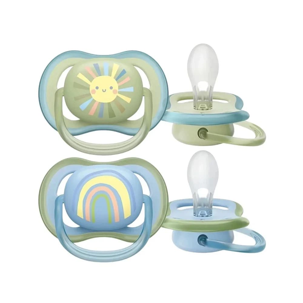 پستانک الترا سافت 0 تا 6 ماه فیلیپس اونت Philips Avent مدل SCF085/49 — تصویر ۴