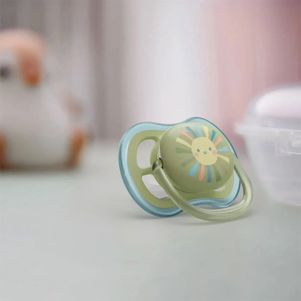 پستانک الترا سافت 0 تا 6 ماه فیلیپس اونت Philips Avent مدل SCF085/49 — تصویر ۶