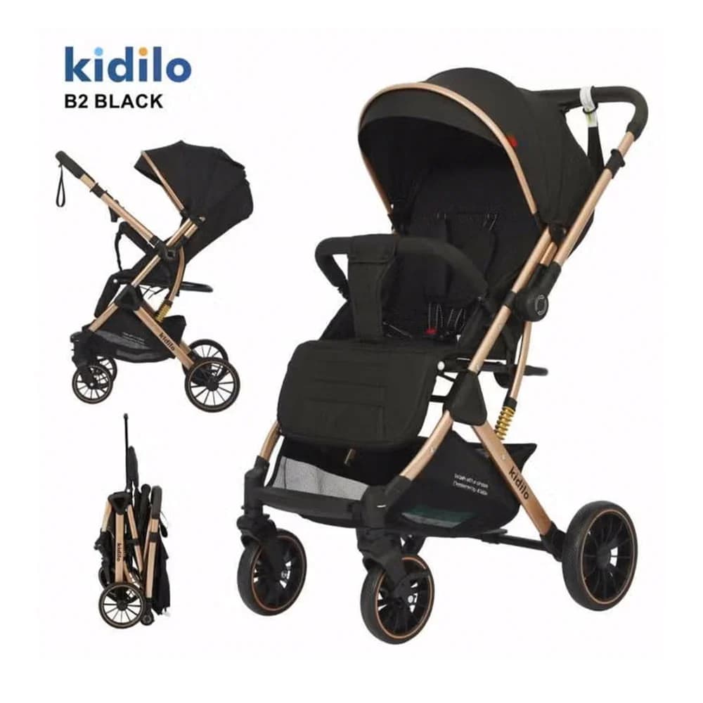 کالسکه مسافرتی رو به مادر شو کیدیلو Kidilo مدل B2 — تصویر ۲