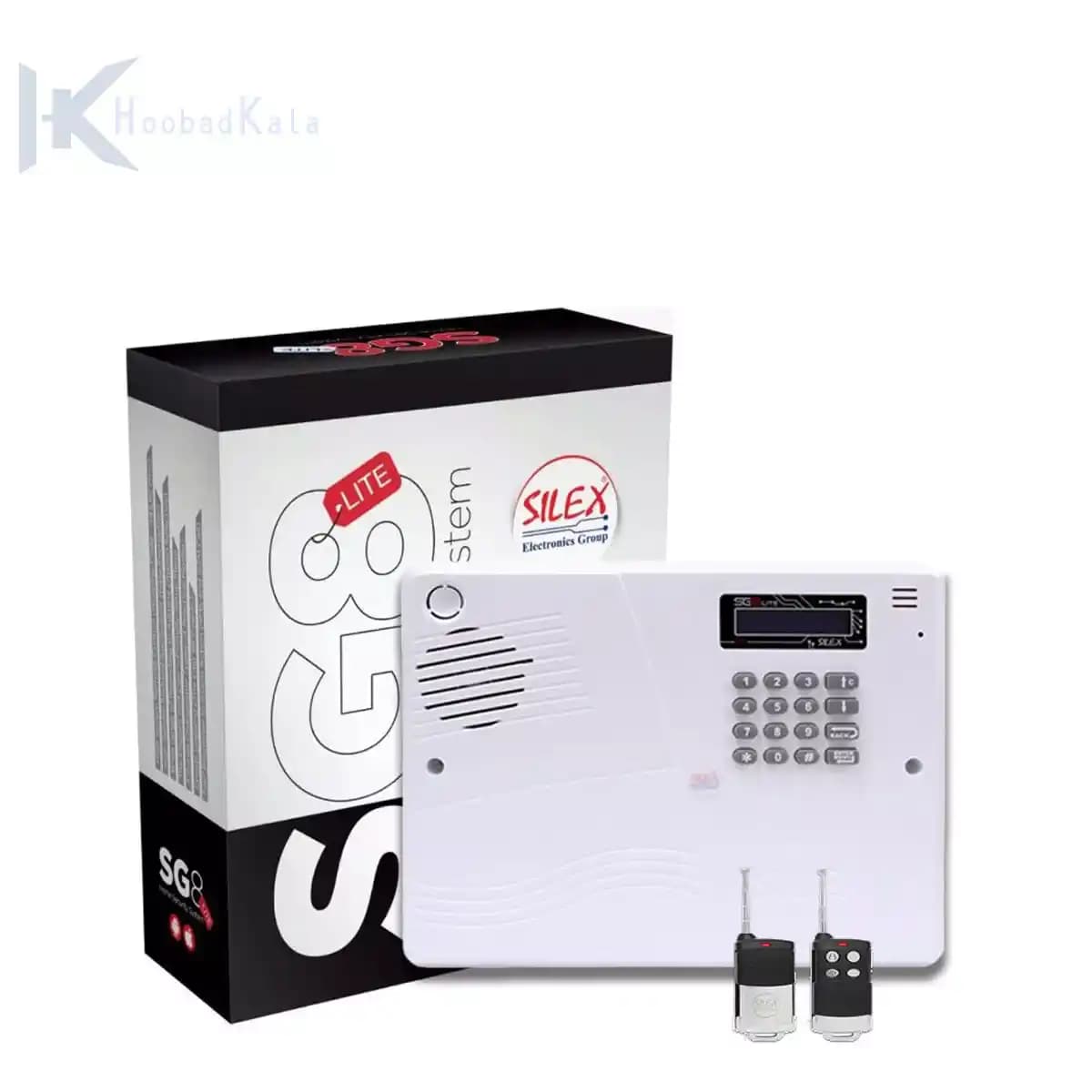 پک کامل دزدگیر سیمکارتی سایلکس مدل | SILEX SG8-LITE — تصویر ۲